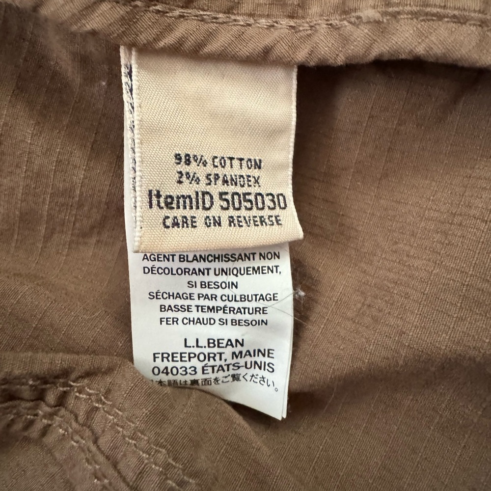 L.L.Bean Ripstop Field Utility Jacket - Picture 7 of 7